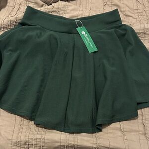 Elegant Green Skirt